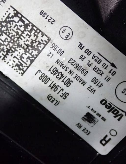 seat leon svetlo full led 2019+ - 2