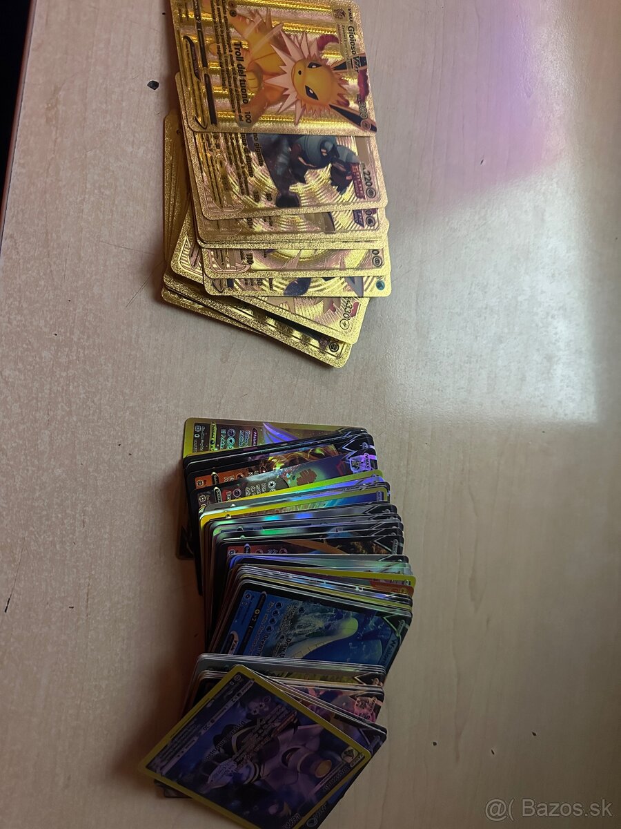 Neoficiálne pokémon karty talianske - 2