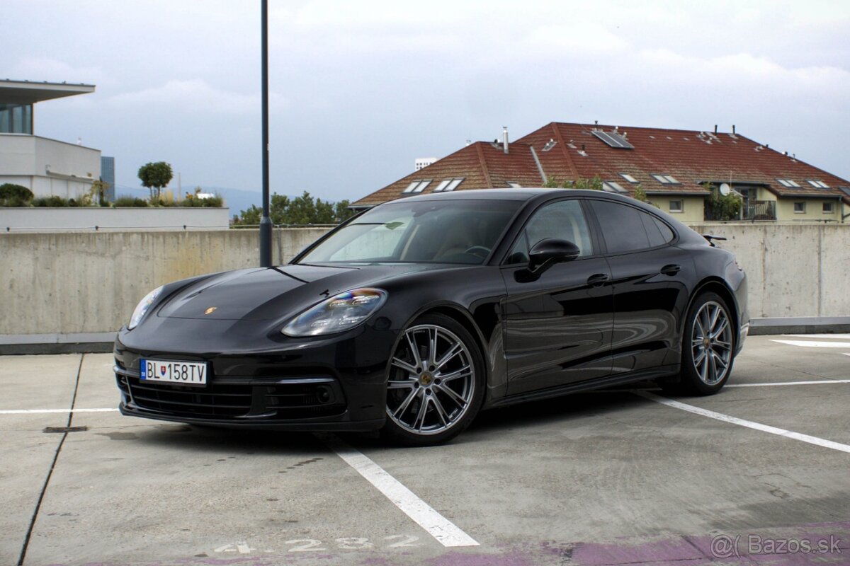 Porsche Panamera 4S V6, 440k, AT8, v záruke - 2