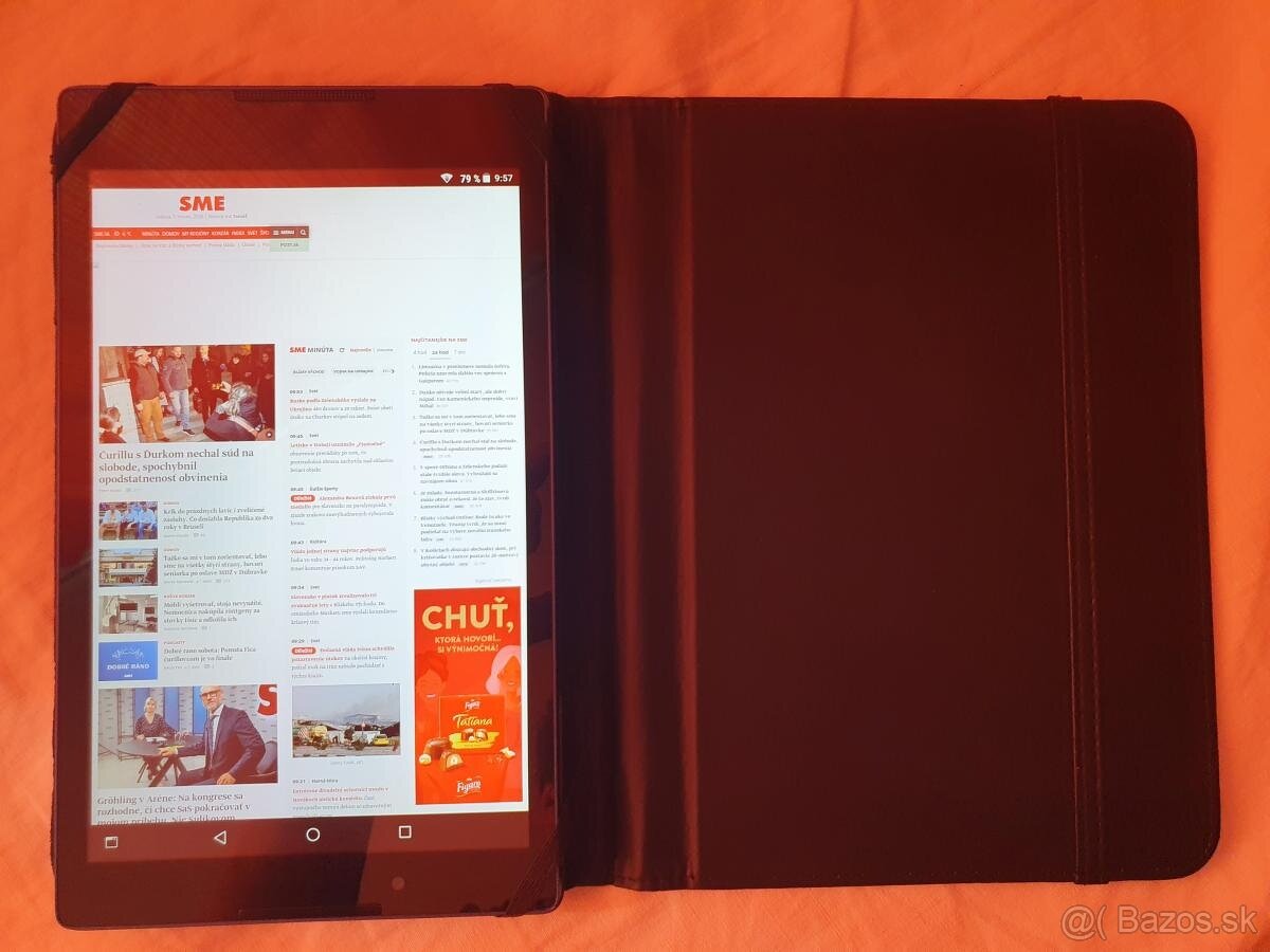 tablet Lenovo Tab 3 8" + puzdro, nab. kábel - 2