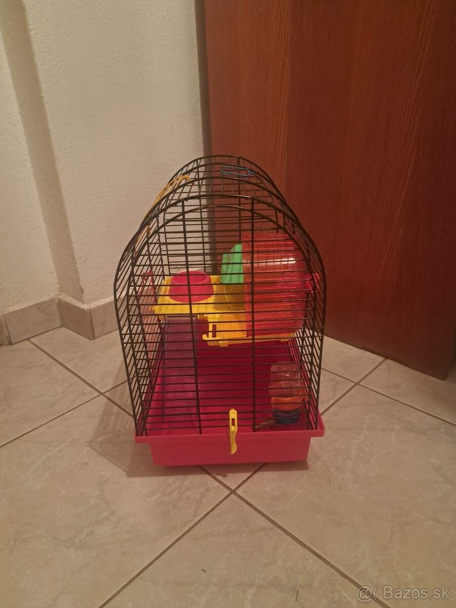 Predám klietku pre škrečka s výbavou - 2
