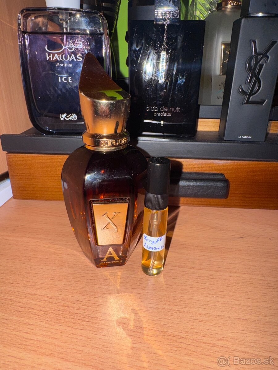 Odstreky parfémov - 2