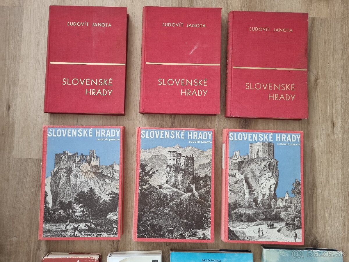 Knihy o slovenských hradoch - 2