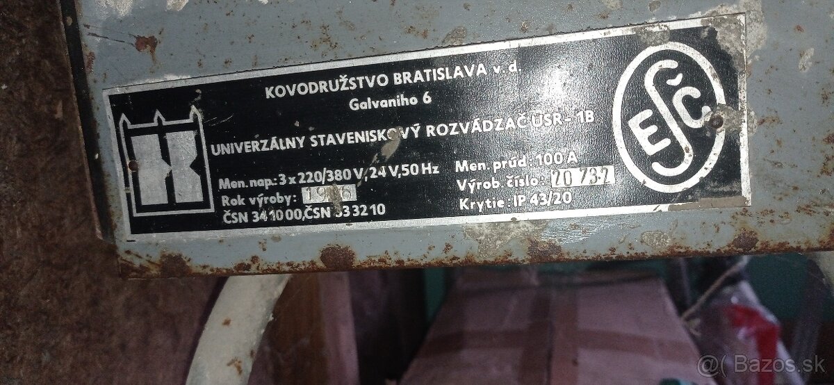 Elektrický rozvádzač (Antoníček) - 2