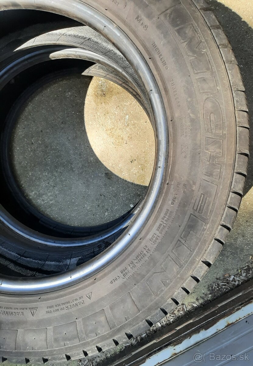 2 ks letných pneu Michelin 215/65 R16C - 2
