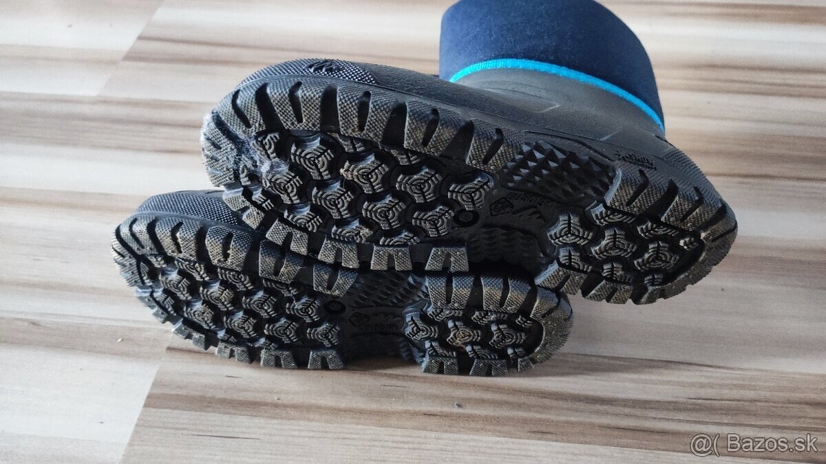 Detské hrejivé a nepremokavé čižmy SH100 do snehu vel. 30/31 - 2