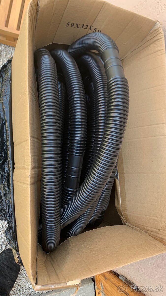 Bazénové hadica 32 cierna - 2