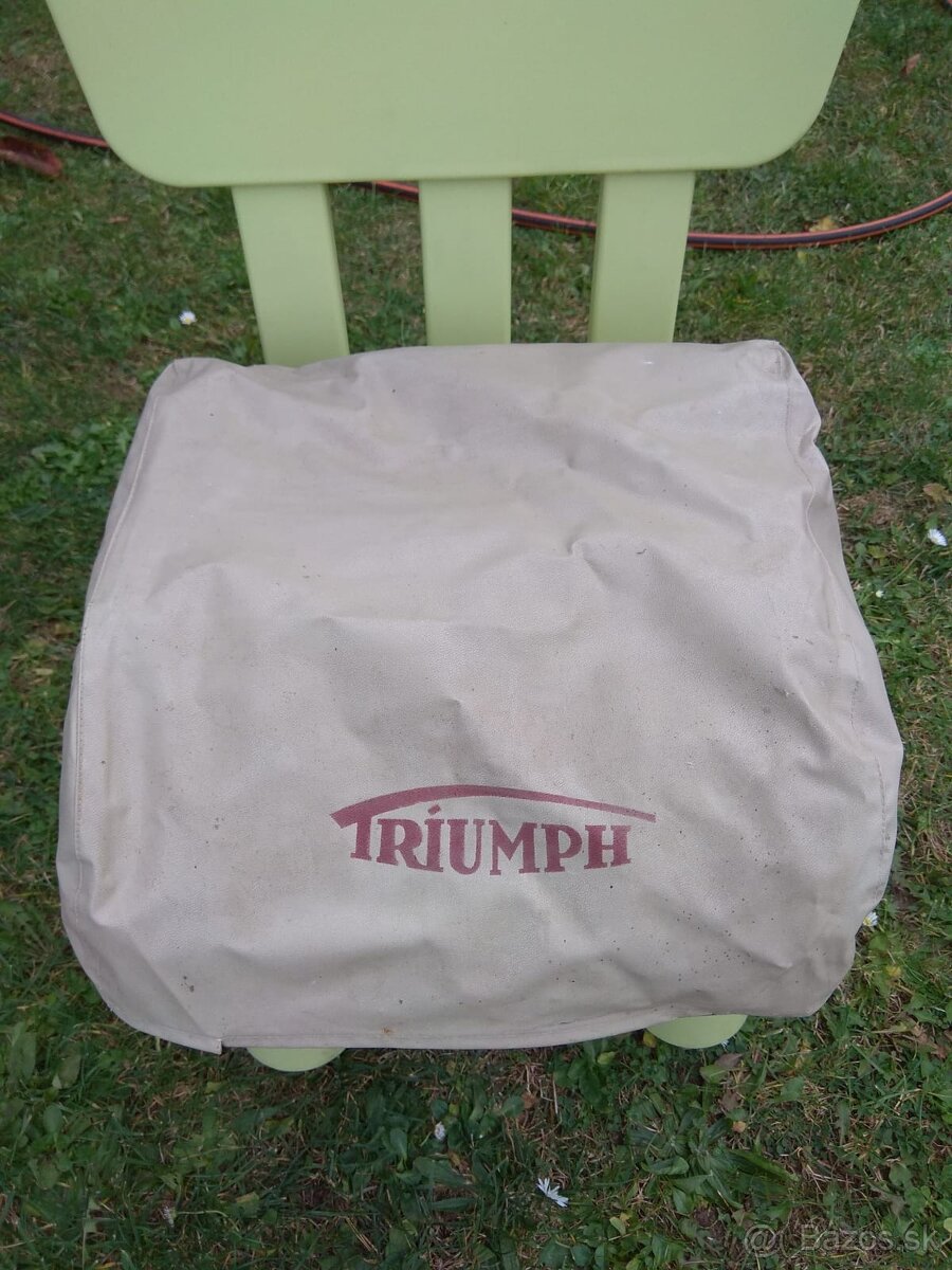 predám prenosný písací stroj Triumph Norm - béžový - 2