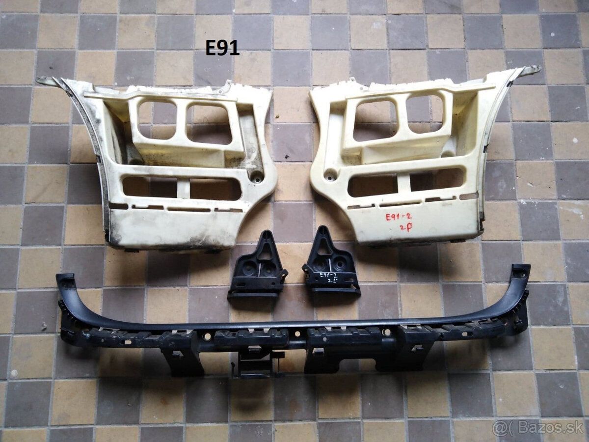 BMW E90 E91 plasty, výstuhy zadného nárazníka - 2