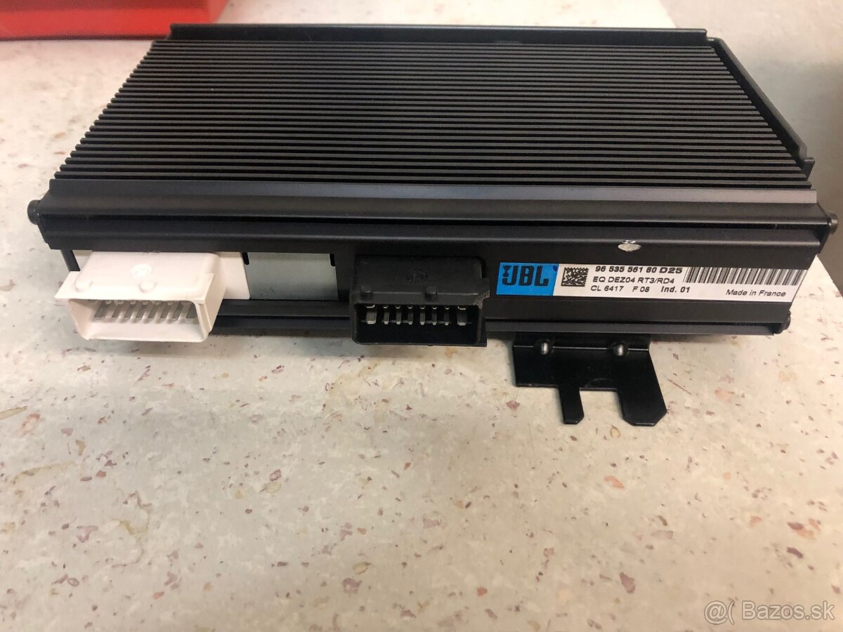 Zosilovač JBL 9653556180 Peugeot 407 - 2