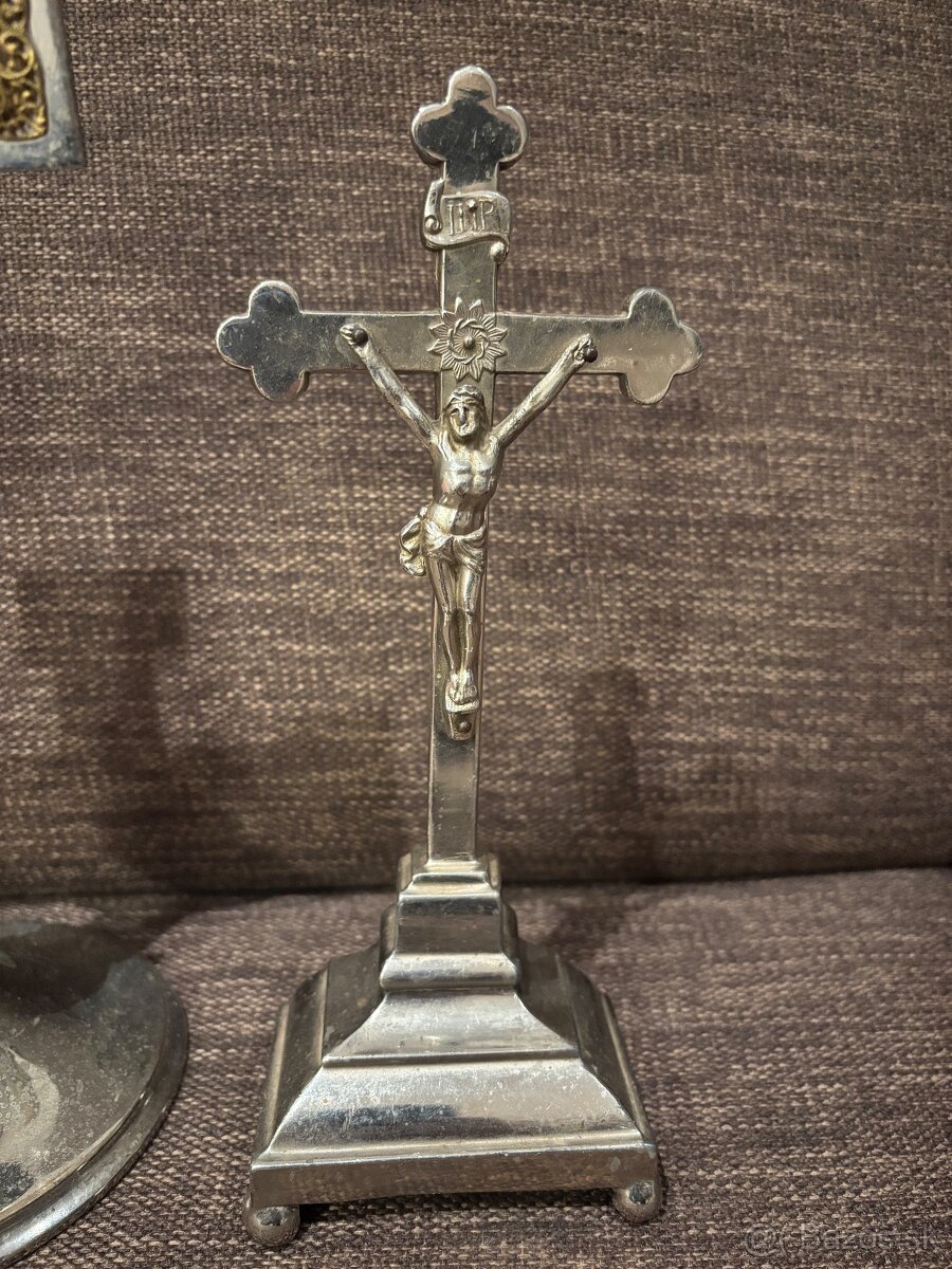 Kovové kríže s Ježišom - 2