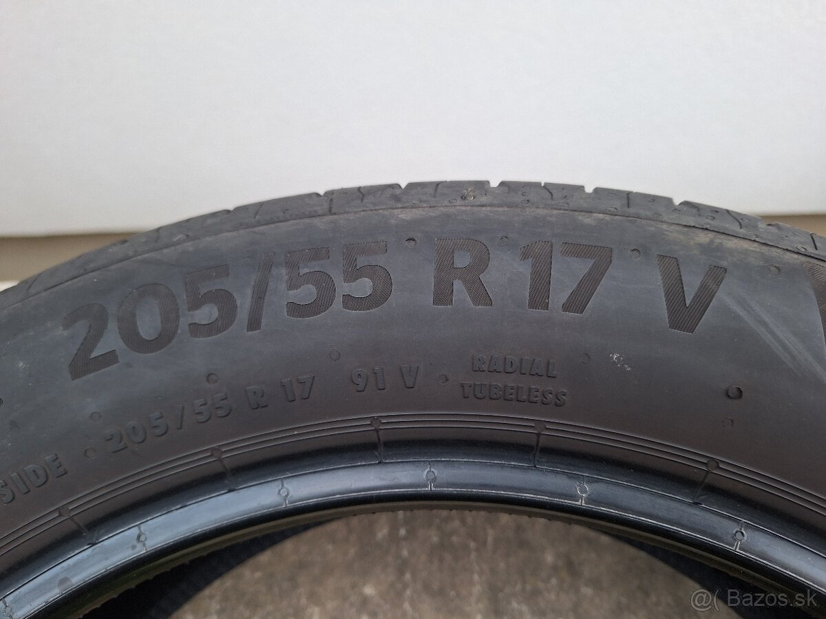 Pneumatiky continental 205/55R17 - 2