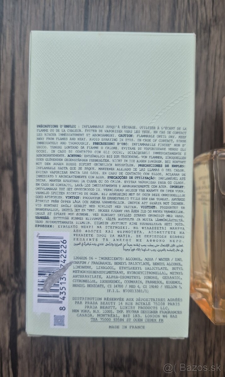 Prada, Infusion de fleur d'oranger - 2