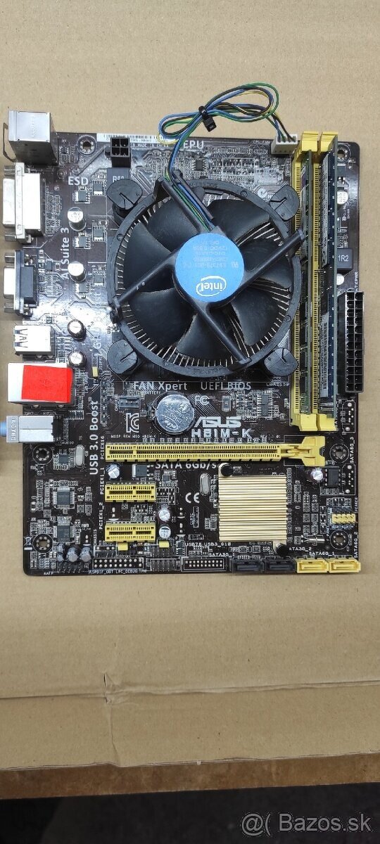 Set ASUS H81M-K + Intel i5-4570 + 8GB RAM - 2