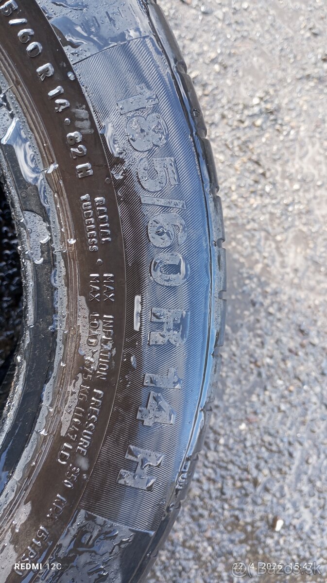 letne pneu 185/60 r14 - 2