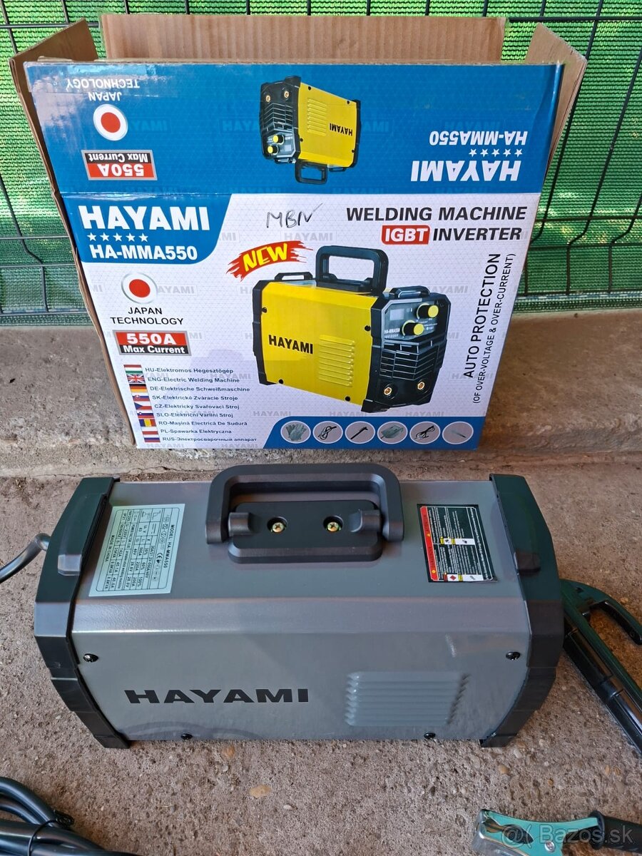 Elektrodová zváračka Haymi A550 - 2
