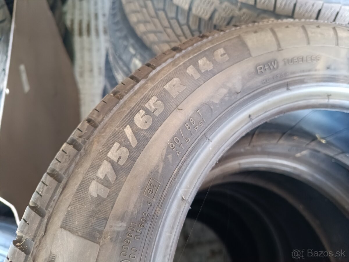 Letné pneumatiky 4 ks 175/65R14C - 2