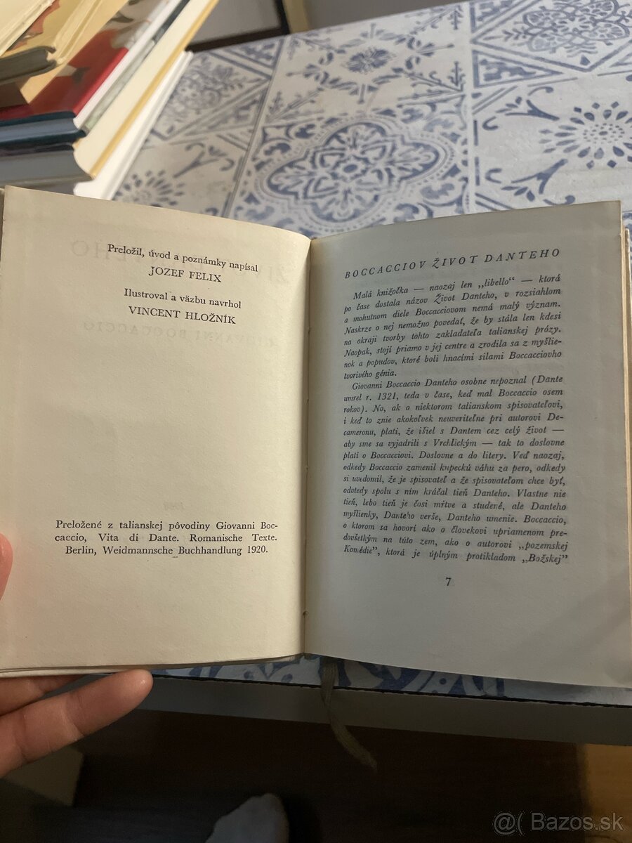 Život Danteho- Boccaccio - 2