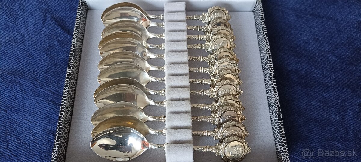 Investičné Striebro–zberateľská sada bohov Ríma-Londýn 1971 - 2