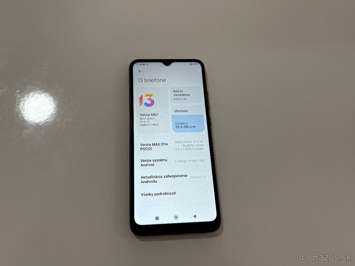 Xiaomi Poco C40 3/32GB TOP stav - 2