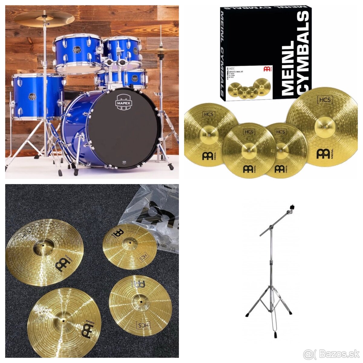 MAPEX COMET 20,10,12,14,14,14 + CINELY MEINL HCS - NOVE - 2