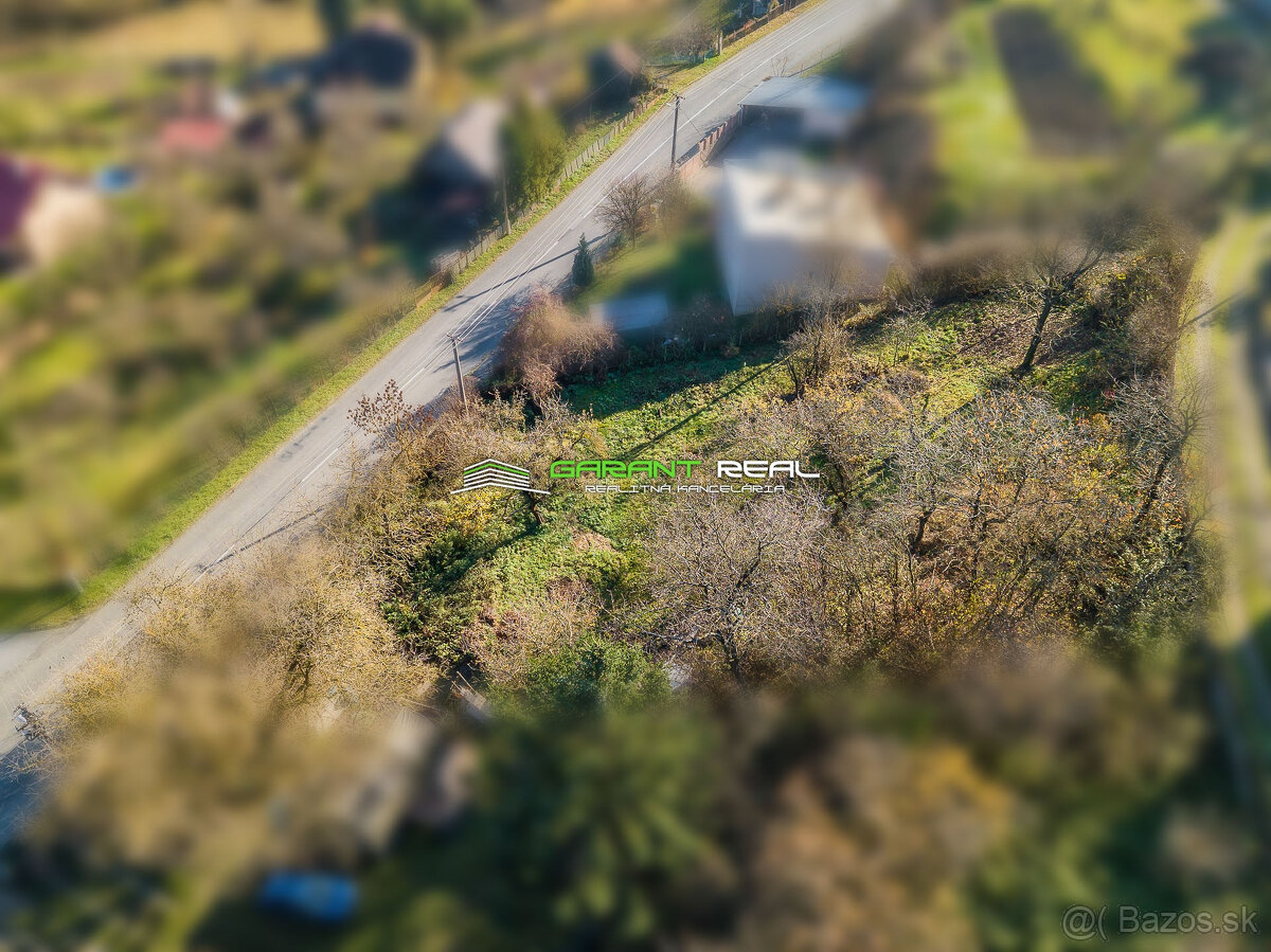 Exkluzívne stavebný pozemok, výmera 1.349 m2, Gregorovce - 2