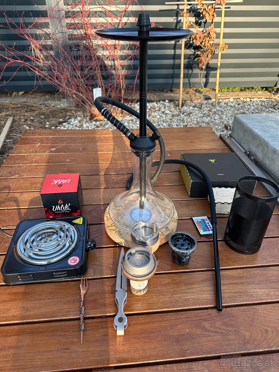 Vodná fajka z nerezové oceli - 2