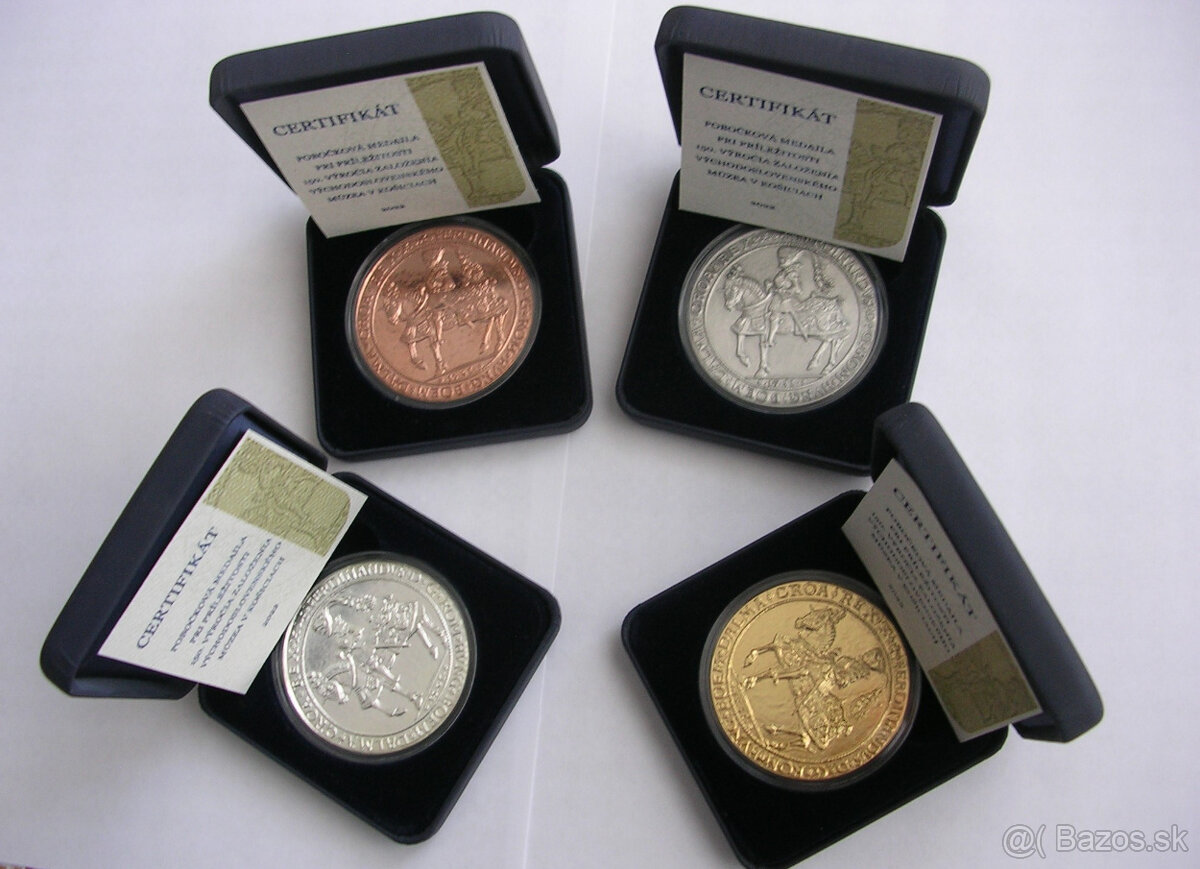 Jazdecké medaily Ferdinanda I. 1541/2022 SNS pri SAV Košice - 2