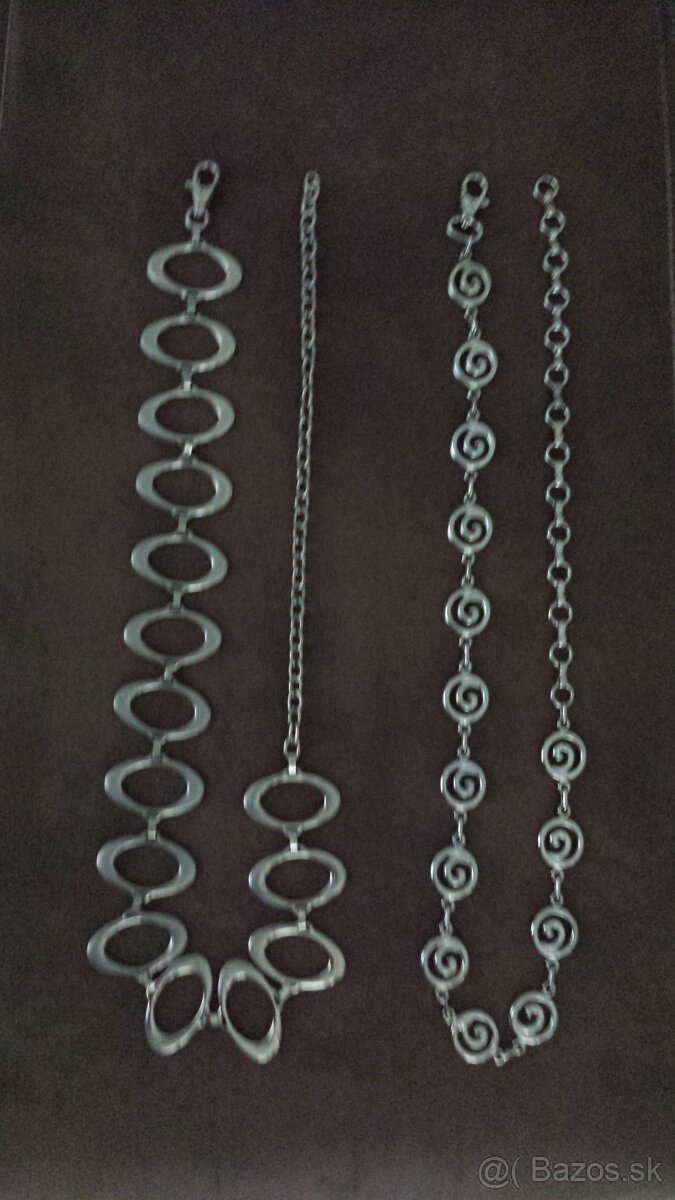 Ozdobné kovové opasky - 2