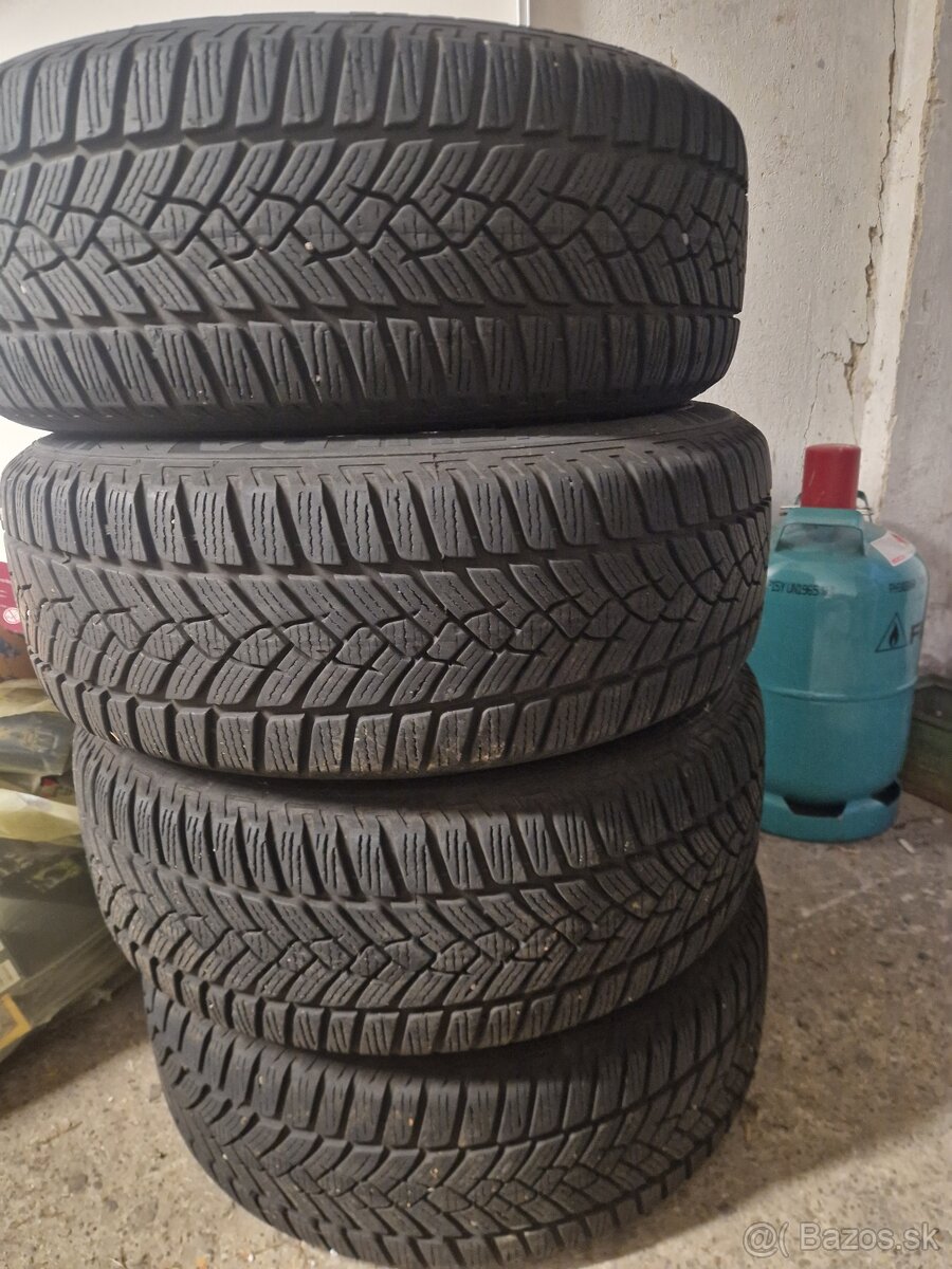 Zimne gumi + disky škoda Superb - 2