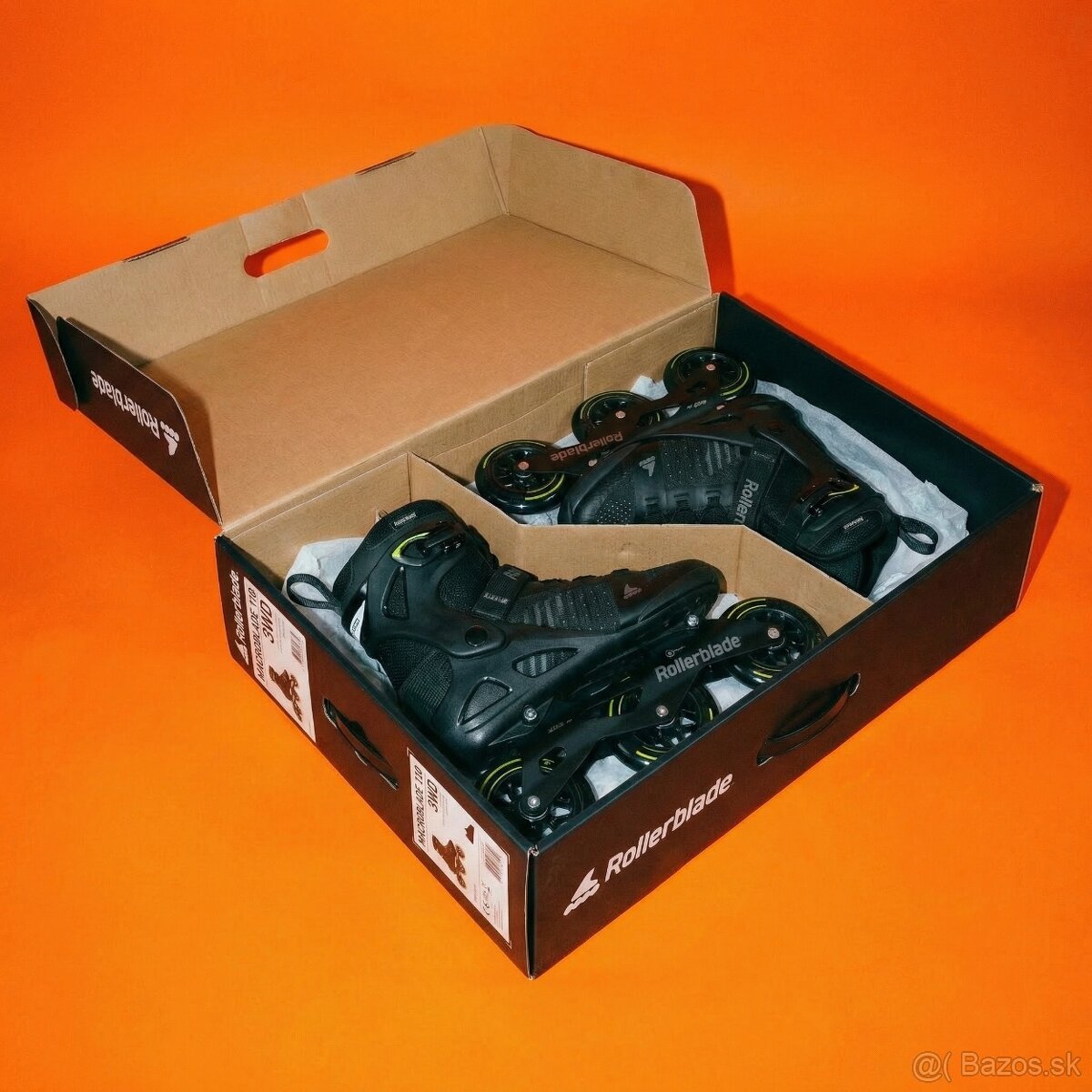 Korčule Rollerblade MACROBLADE 110 3WD - 280, black/lime - 2