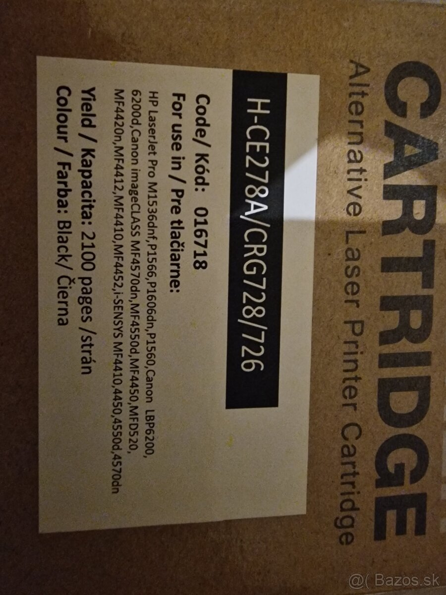 Toner do HP laser jet pro - 2