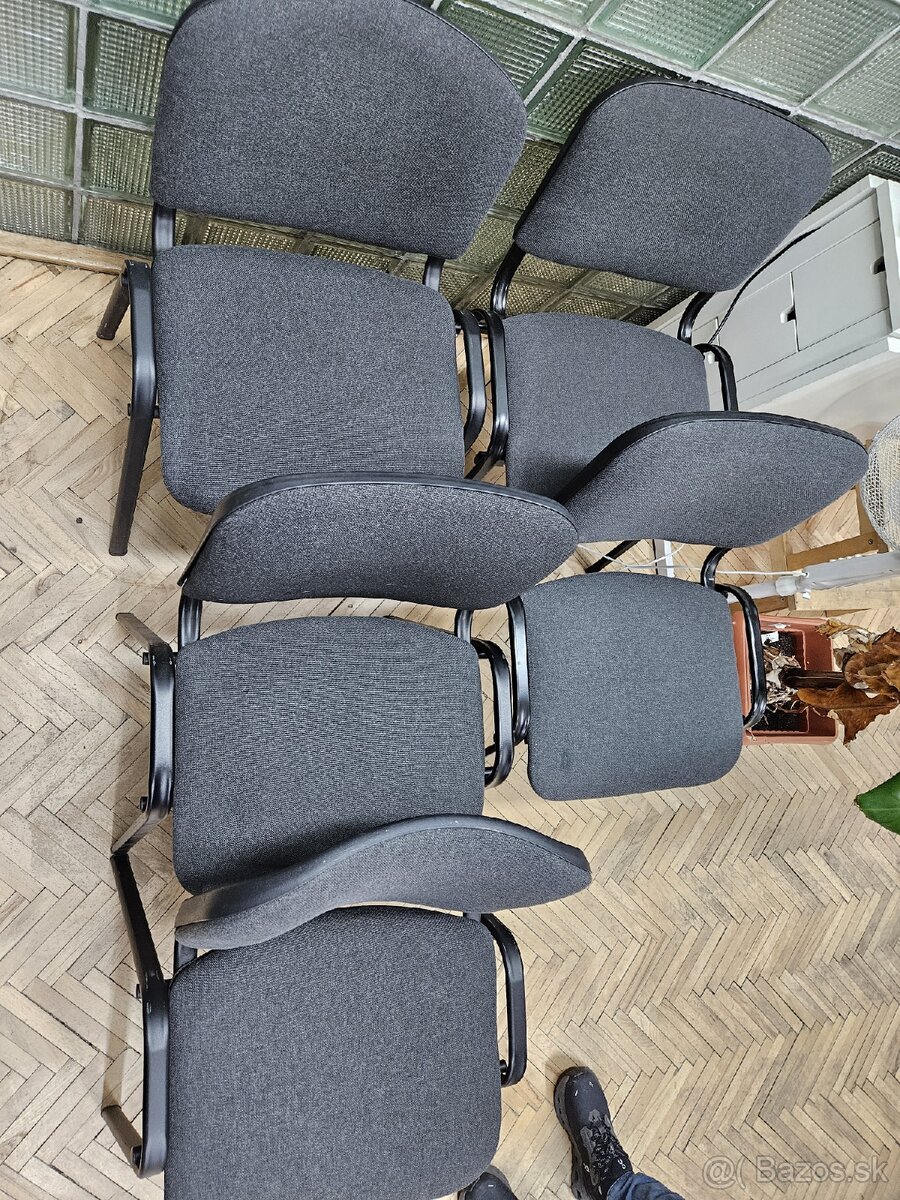 Kancelárske stoličky 5x - 2