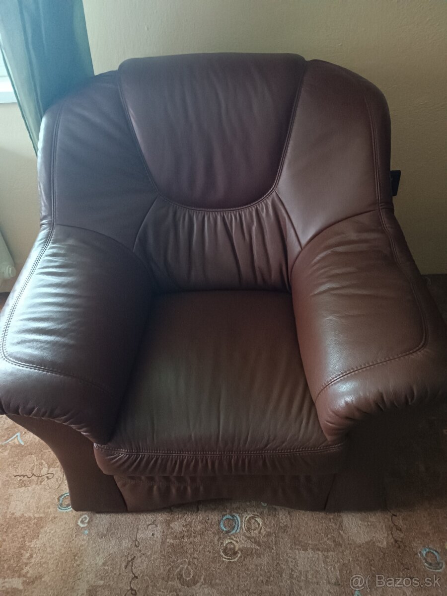 Predám kožennú sedačku - 2