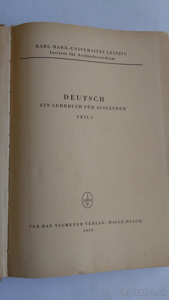 " Deutsch für ausländer " 1959 - 2