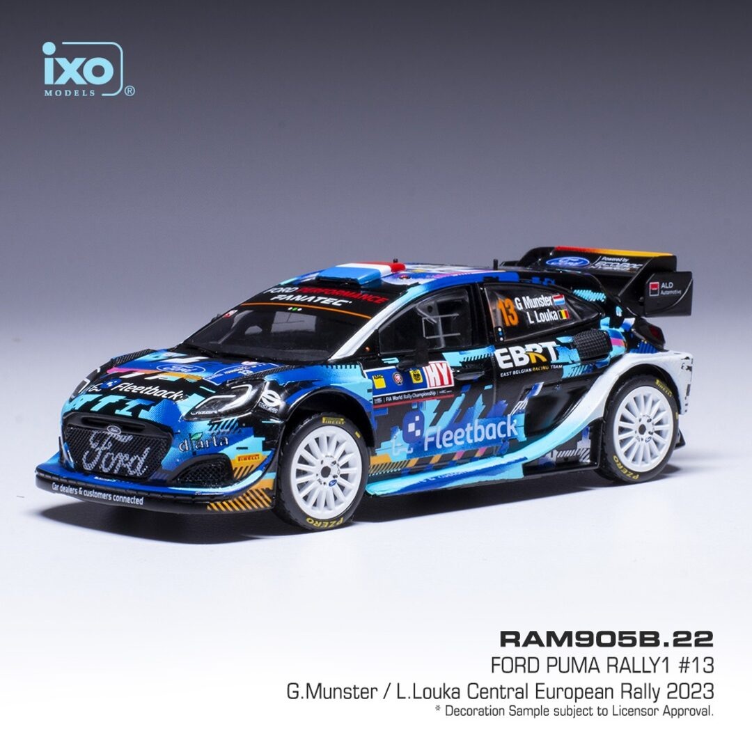Modely Ford Puma Rally1 1:43 IXO - 2