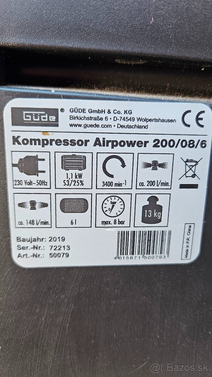 Kompresor GUDE - 2