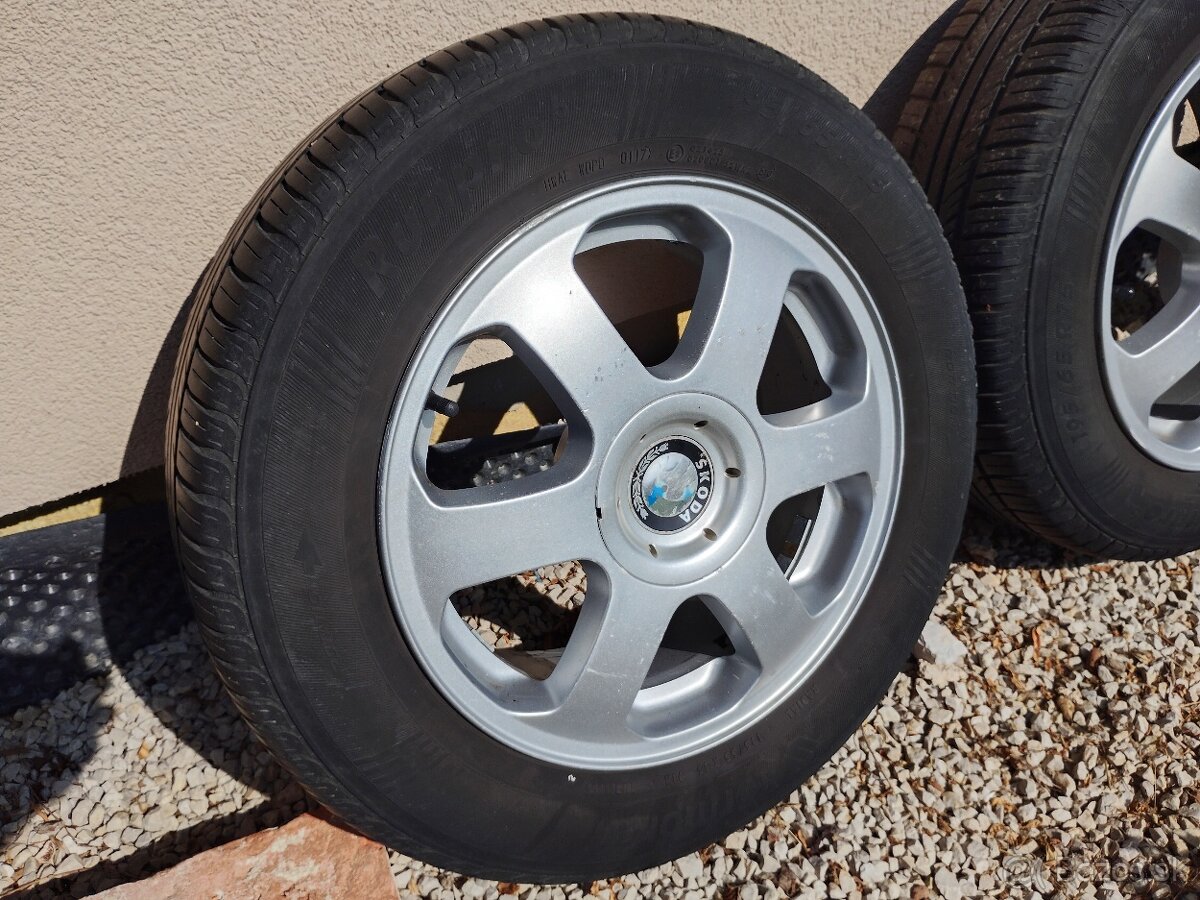 15" orig. ŠKODA Octavia 5x100 - 2