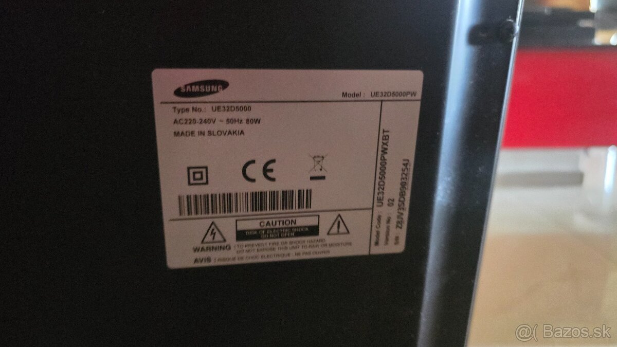 samsung ue32d5000 (bez ovládača) - 2