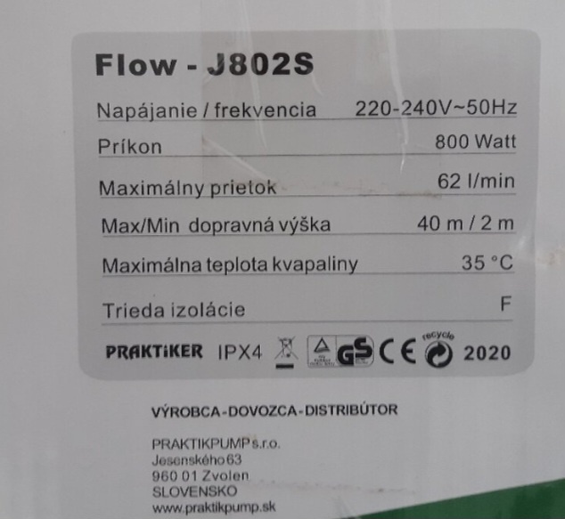 Čerpadlo - 2