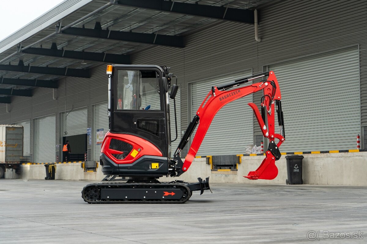 Minibagr 2500kg, A25, BAGRCZECH - 2