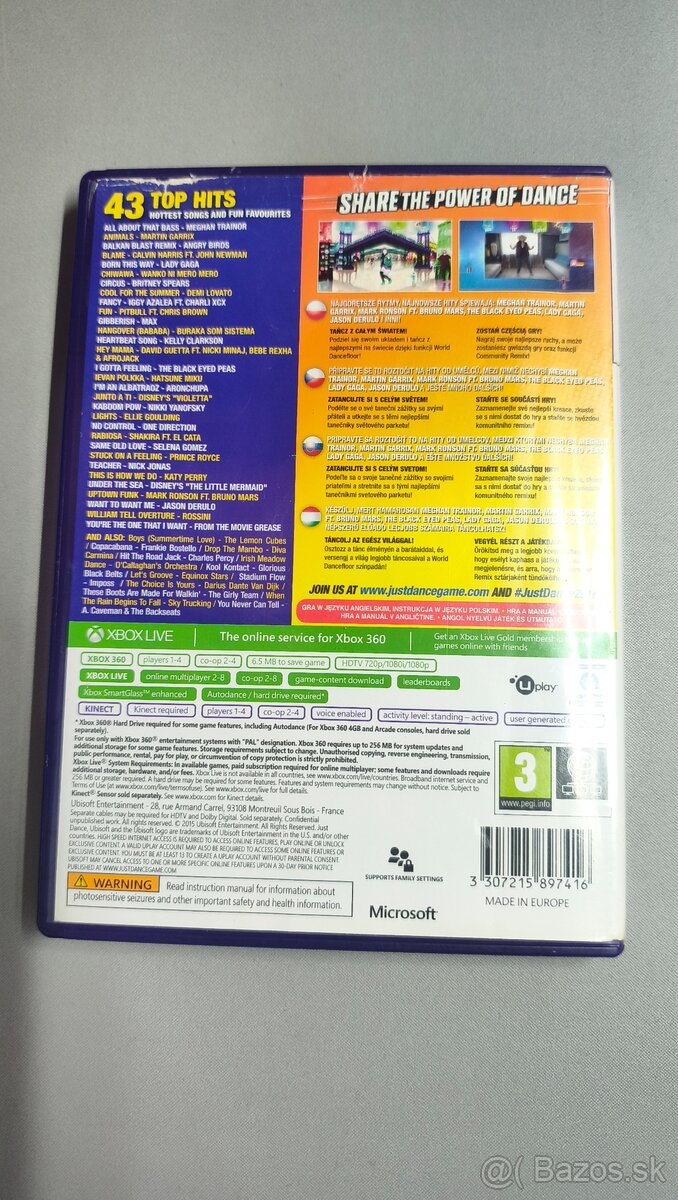 Xbox 360 Just Dance 2016 Kinect - 2