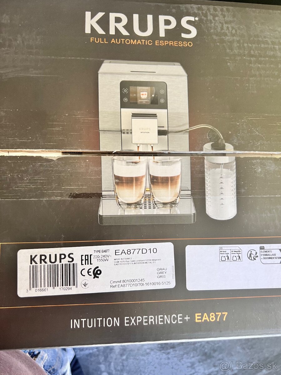 Automatický kávovar Krups Intuition Experience+ - 2