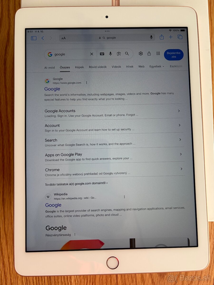 Apple iPad 6 rose gold - 2