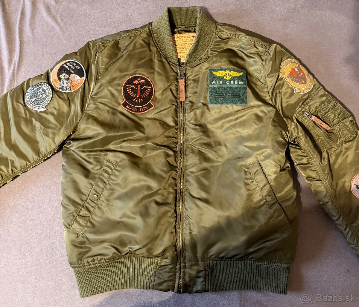 Alpha Industries MA-1 Pilot Velkost-XL - 2