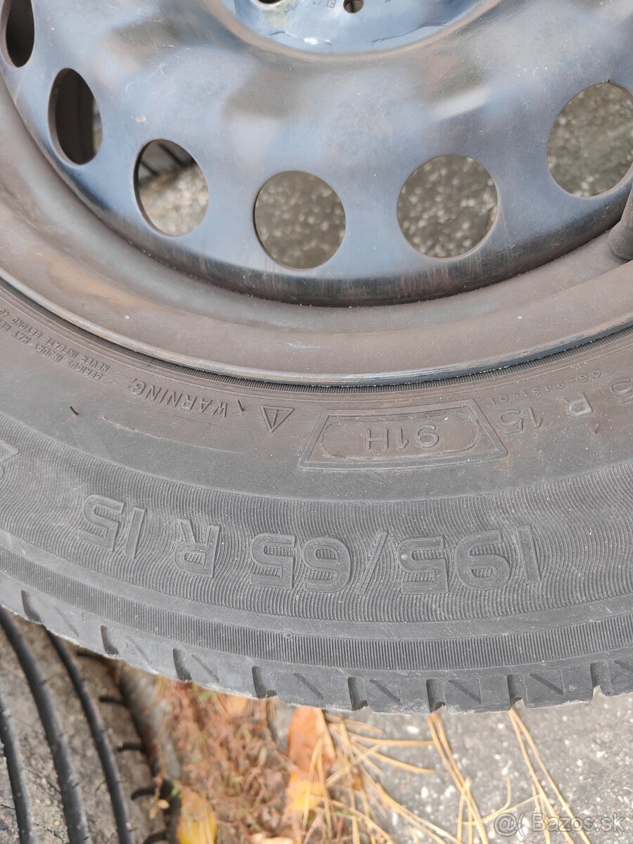 Sada plechovych diskov original VW + VW Puklice - 2