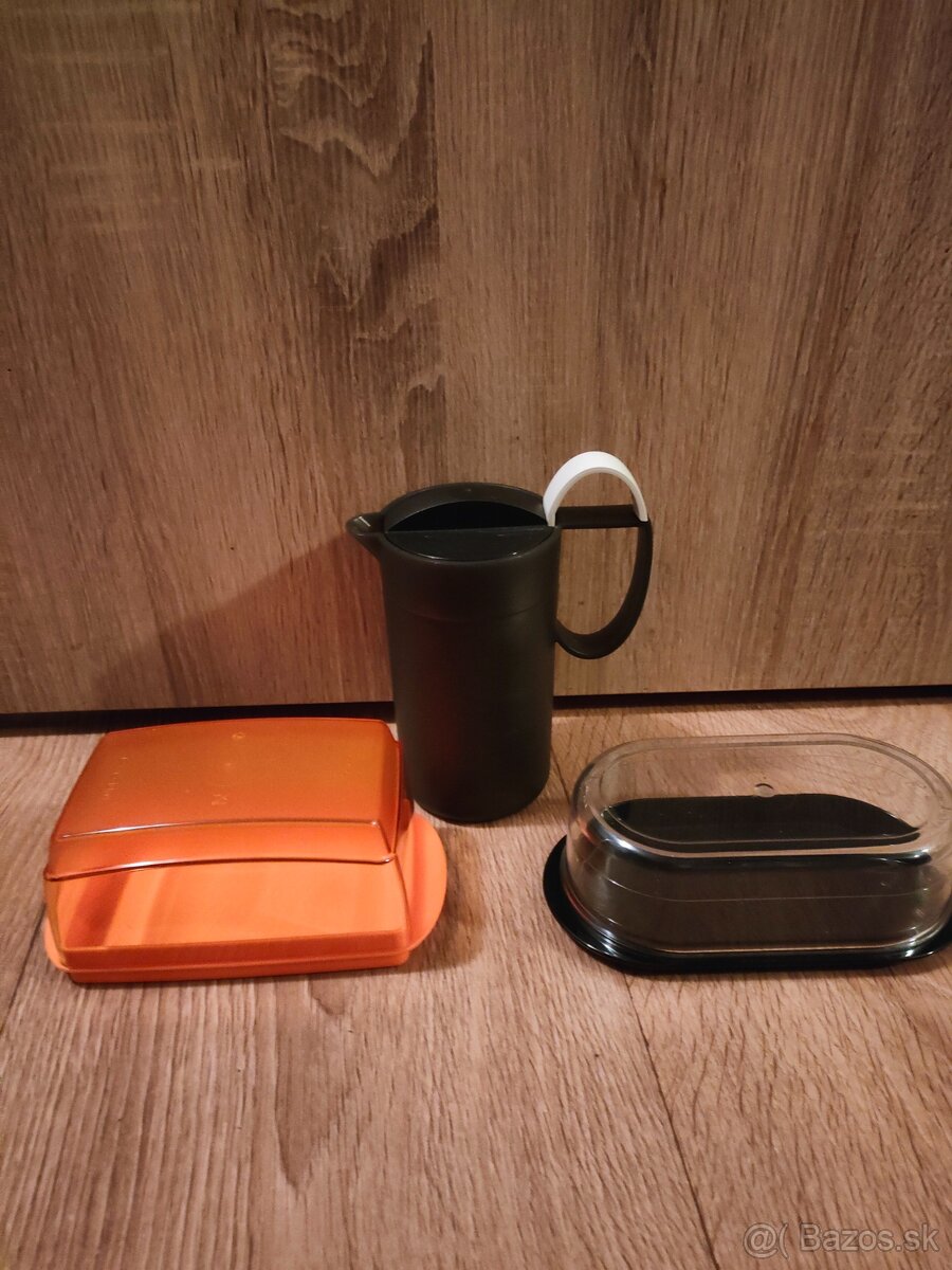 Tupperware napenovac mlieka,poklady 1,2litra, Astra nadoby 1 - 2
