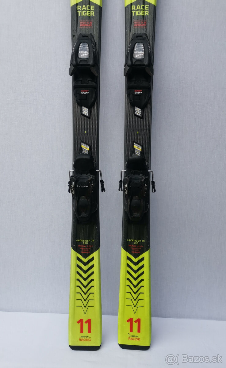 detske Carvingove Lyze Volkl RaceTiger 130cm - 2