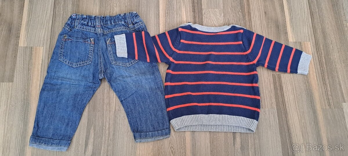 SETY/KOMPLETY PRE CHLAPCOV, M&S, veľ. 74 a 80 - 2