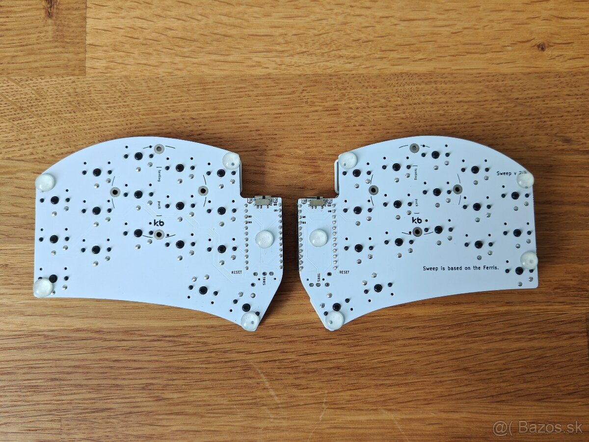 Ferris Sweep BT/USB-C – low profile split klávesnica - 2